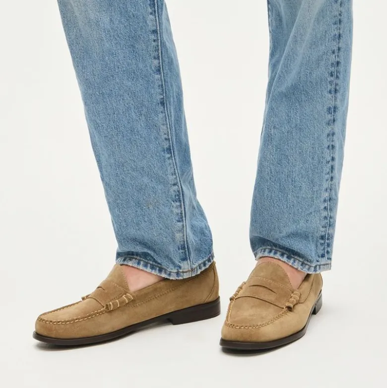 Camden suede loafers with rubber soles