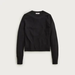 Carolyn fitted crewneck sweater in merino wool