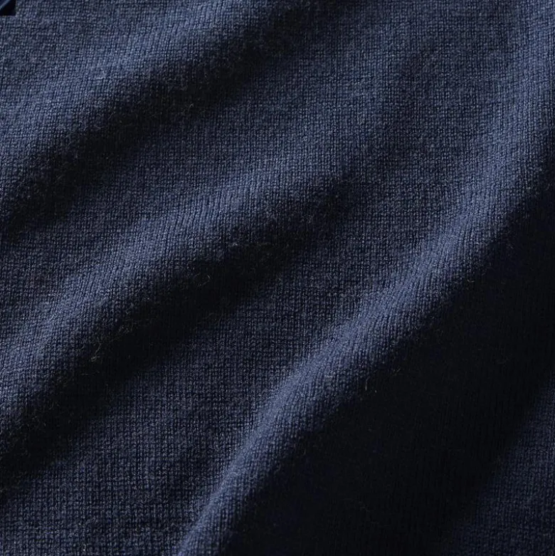 Carolyn fitted crewneck sweater in merino wool