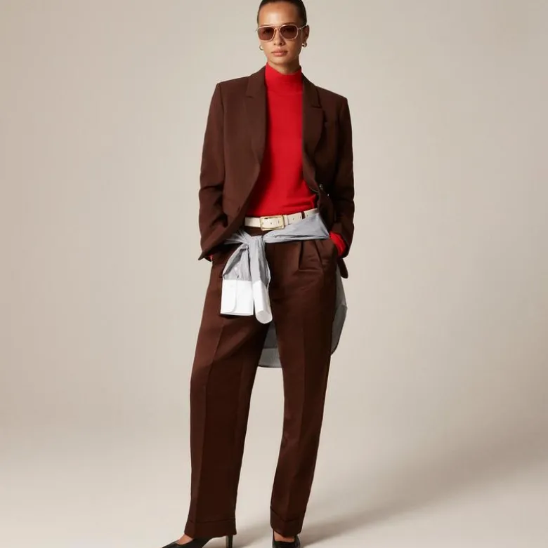 Carolyn turtleneck sweater in merino wool