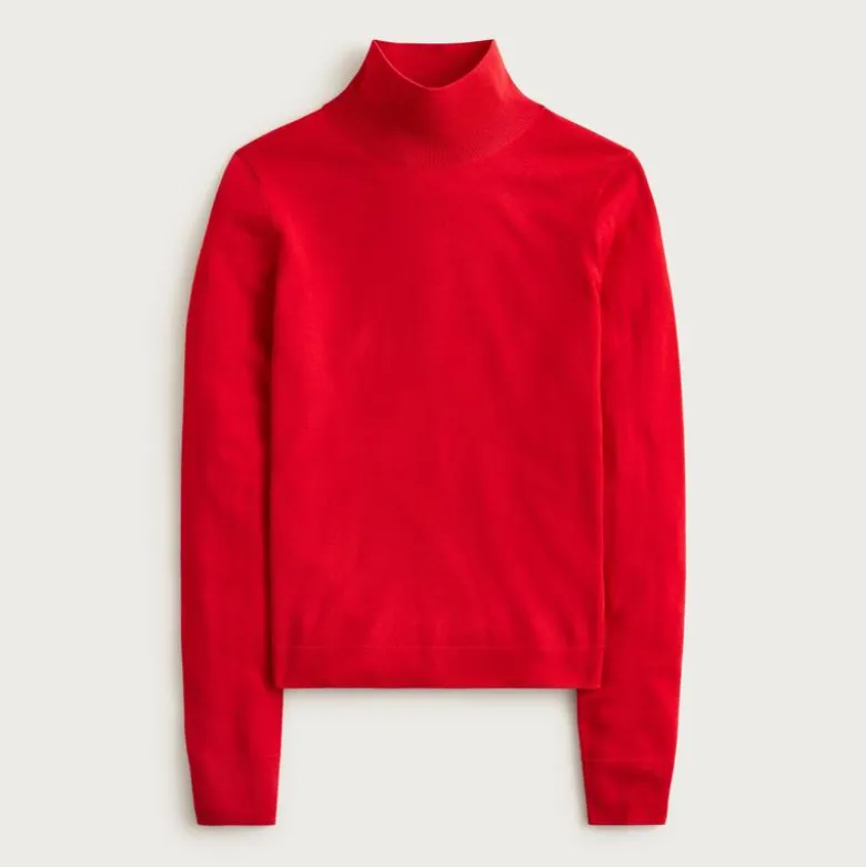 Carolyn turtleneck sweater in merino wool