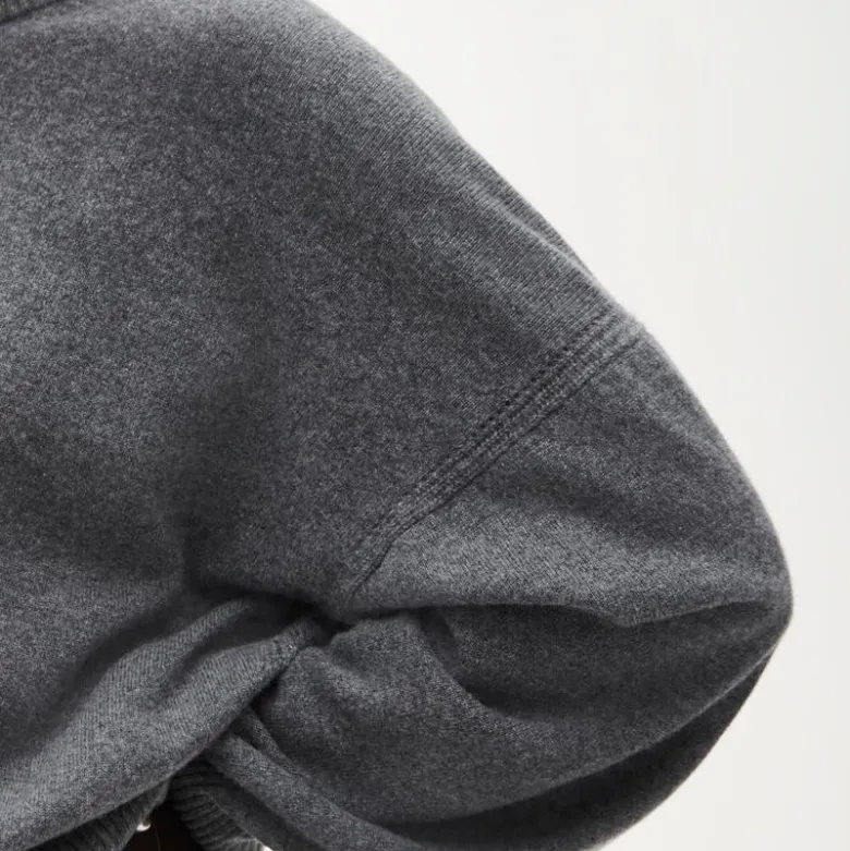 Cashmere blouson-sleeve sweater