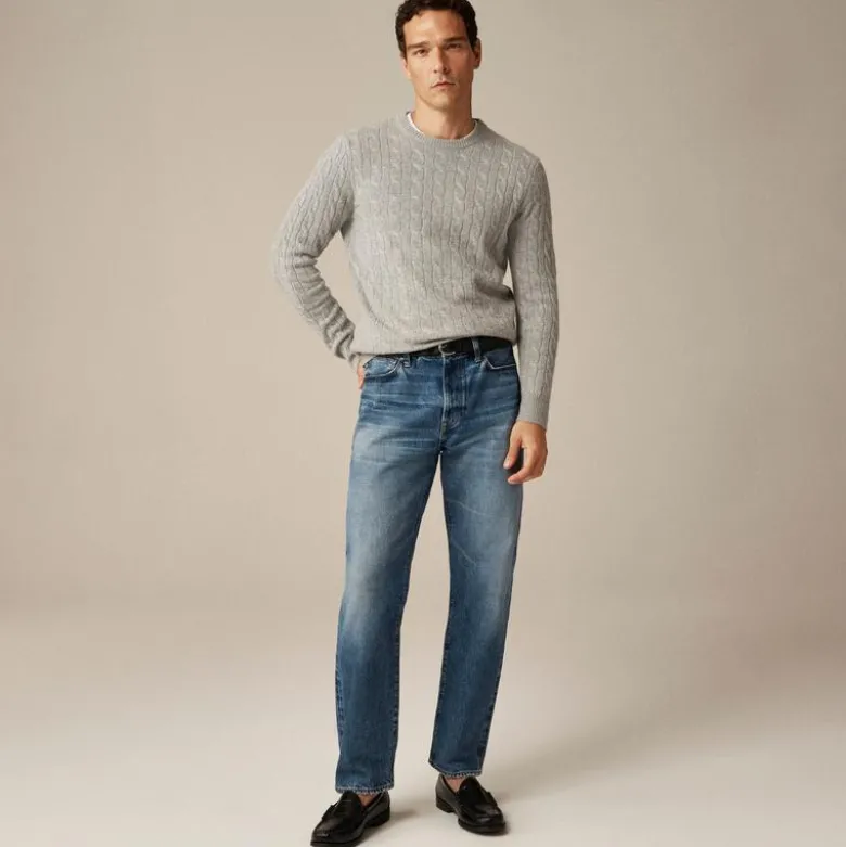 Cashmere cable-knit sweater