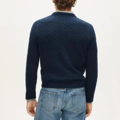 Cashmere cable-knit sweater