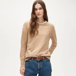 Cashmere classic-fit crewneck sweater