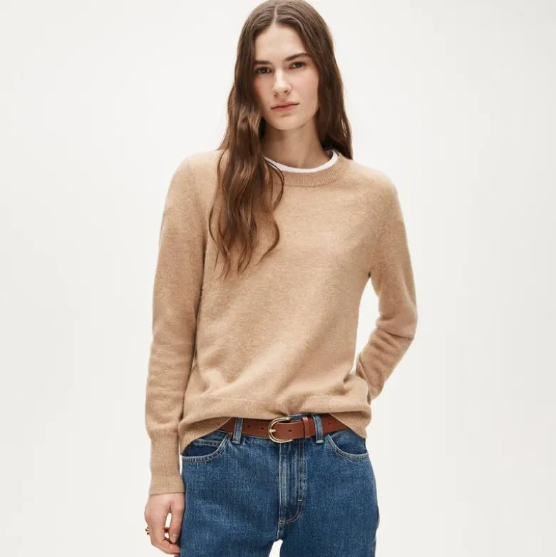 Cashmere classic-fit crewneck sweater