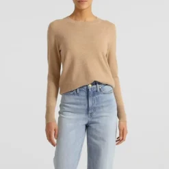 Cashmere classic-fit crewneck sweater
