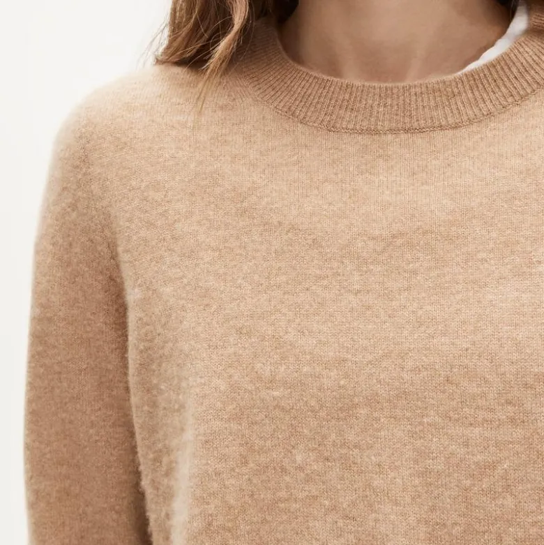 Cashmere classic-fit crewneck sweater