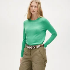 Cashmere classic-fit crewneck sweater