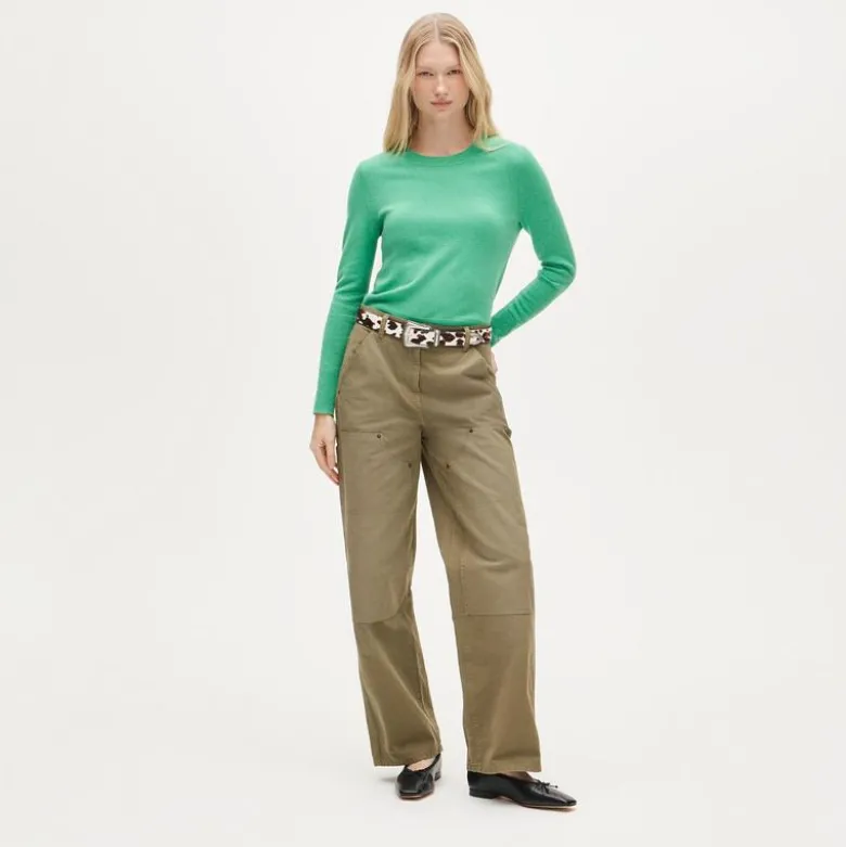Cashmere classic-fit crewneck sweater