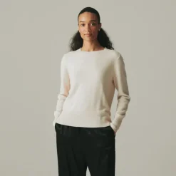 Cashmere classic-fit crewneck sweater