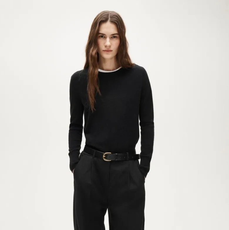 Cashmere classic-fit crewneck sweater