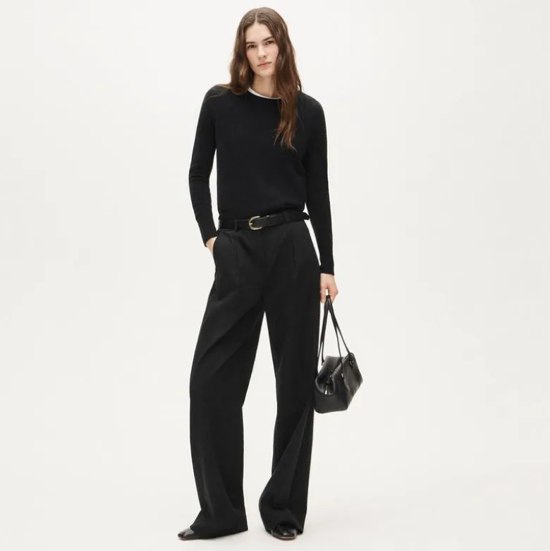 Cashmere classic-fit crewneck sweater