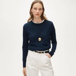 Cashmere classic-fit crewneck sweater