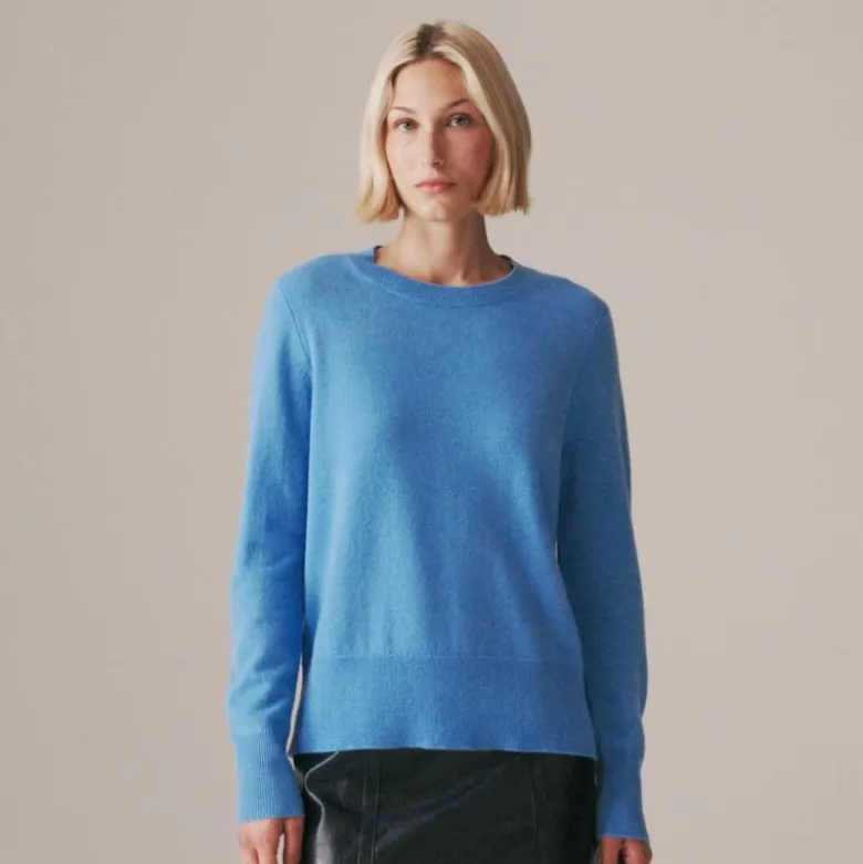 Cashmere classic-fit crewneck sweater