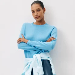 Cashmere classic-fit crewneck sweater