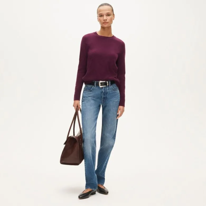 Cashmere classic-fit crewneck sweater