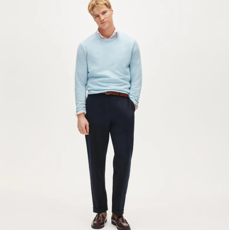 Cashmere crewneck sweater