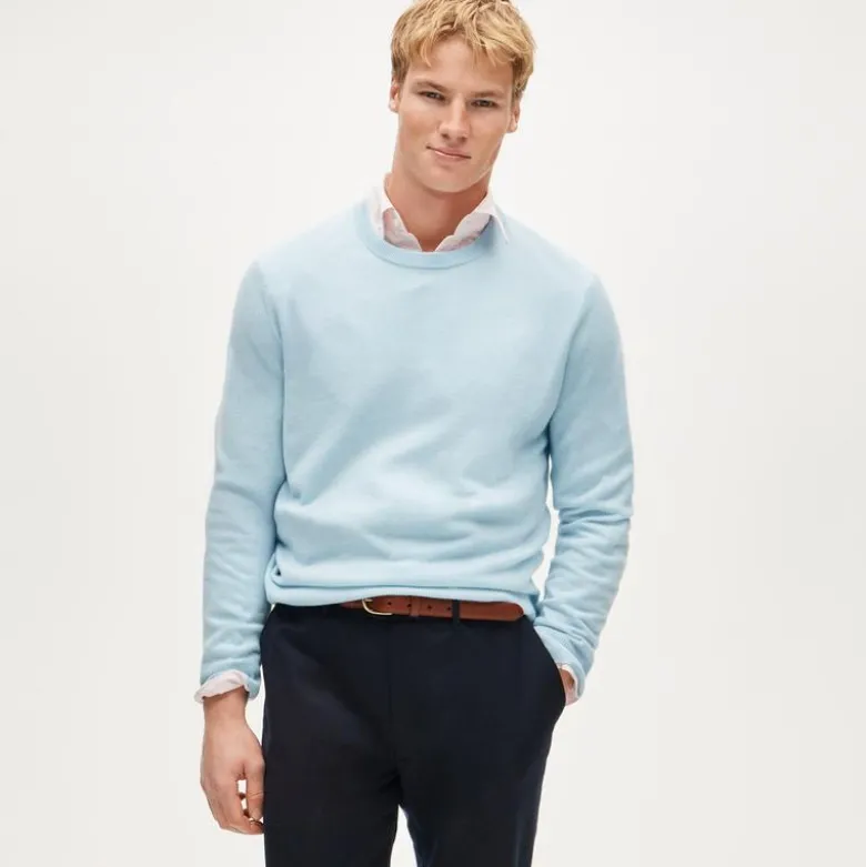 Cashmere crewneck sweater