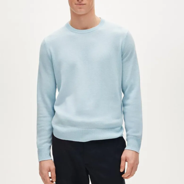 Cashmere crewneck sweater