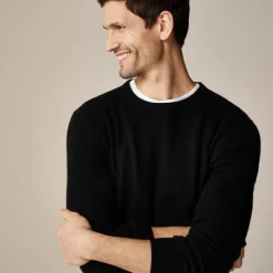 Cashmere crewneck sweater