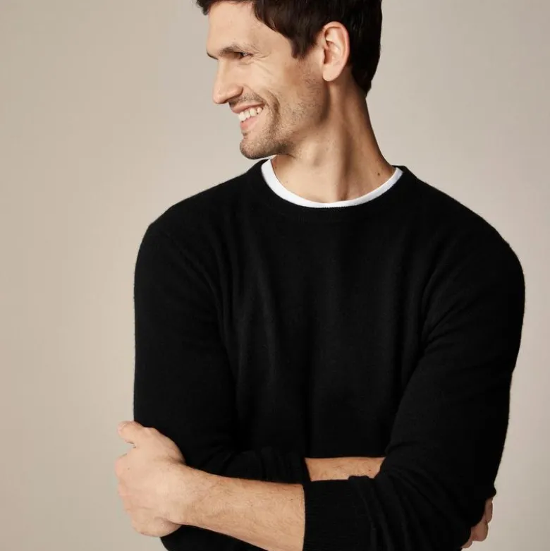Cashmere crewneck sweater
