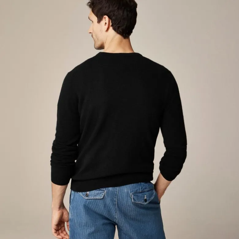 Cashmere crewneck sweater