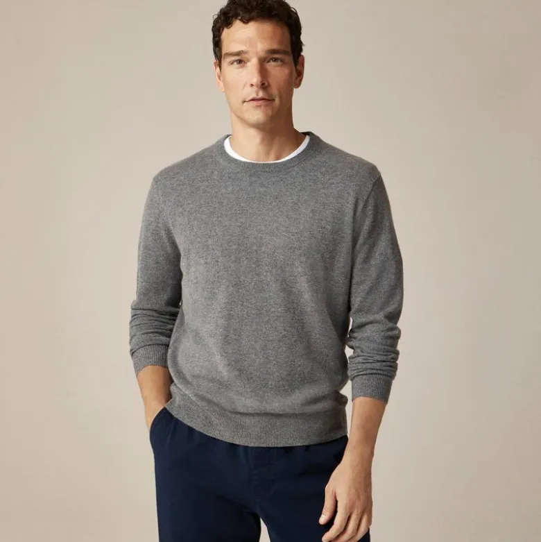 Cashmere crewneck sweater