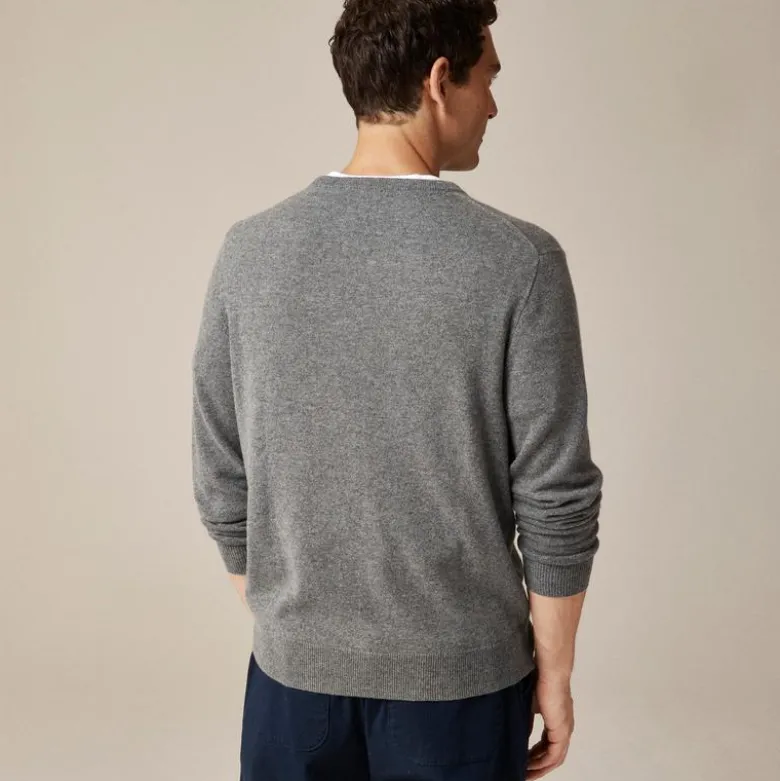 Cashmere crewneck sweater