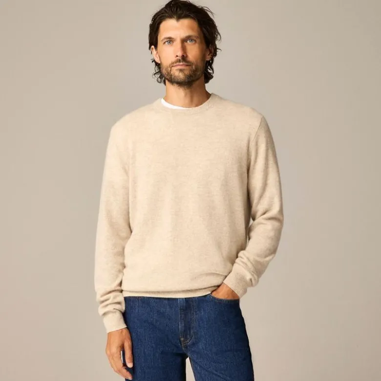 Cashmere crewneck sweater