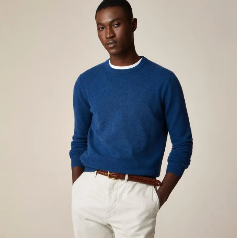 Cashmere crewneck sweater