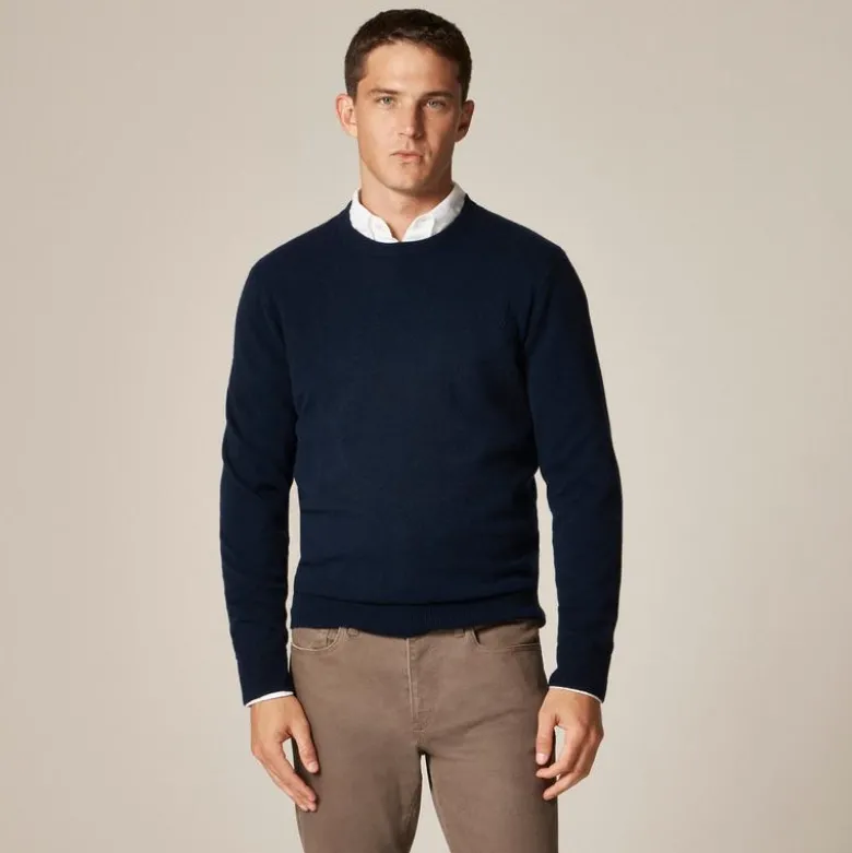 Cashmere crewneck sweater