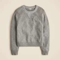 Cashmere crewneck sweatshirt