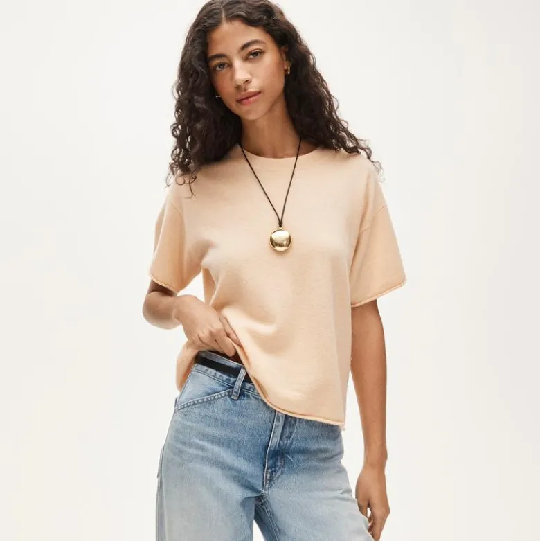 Cashmere relaxed T-shirt