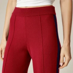 Cashmere track pant