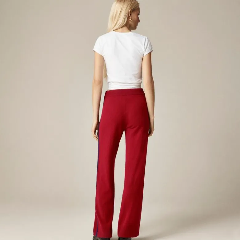 Cashmere track pant