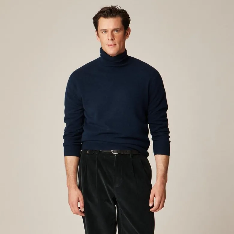 Cashmere turtleneck sweater