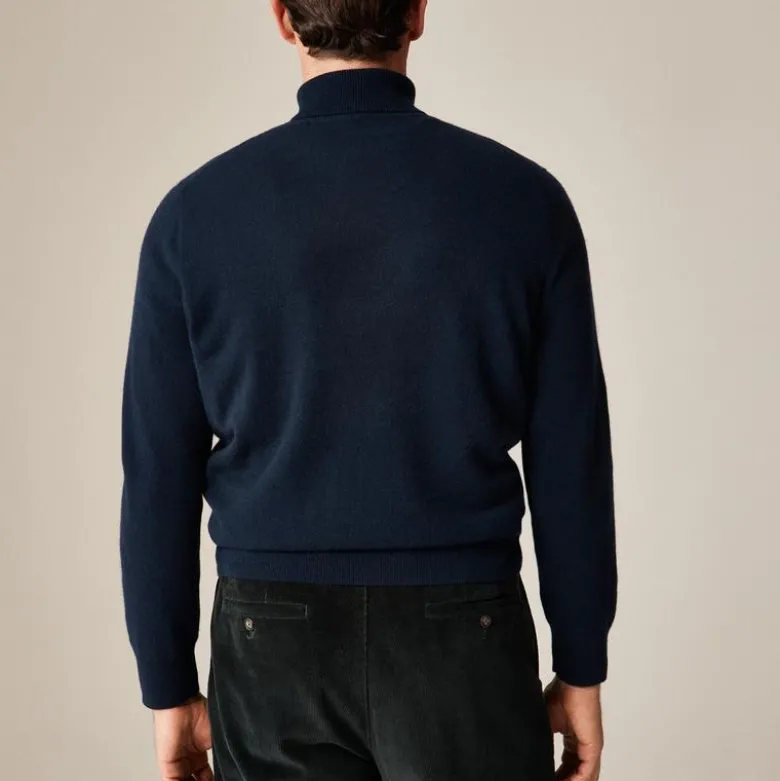 Cashmere turtleneck sweater