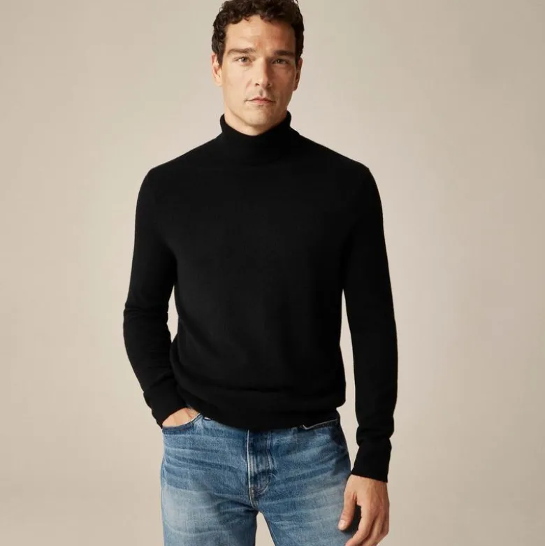 Cashmere turtleneck sweater