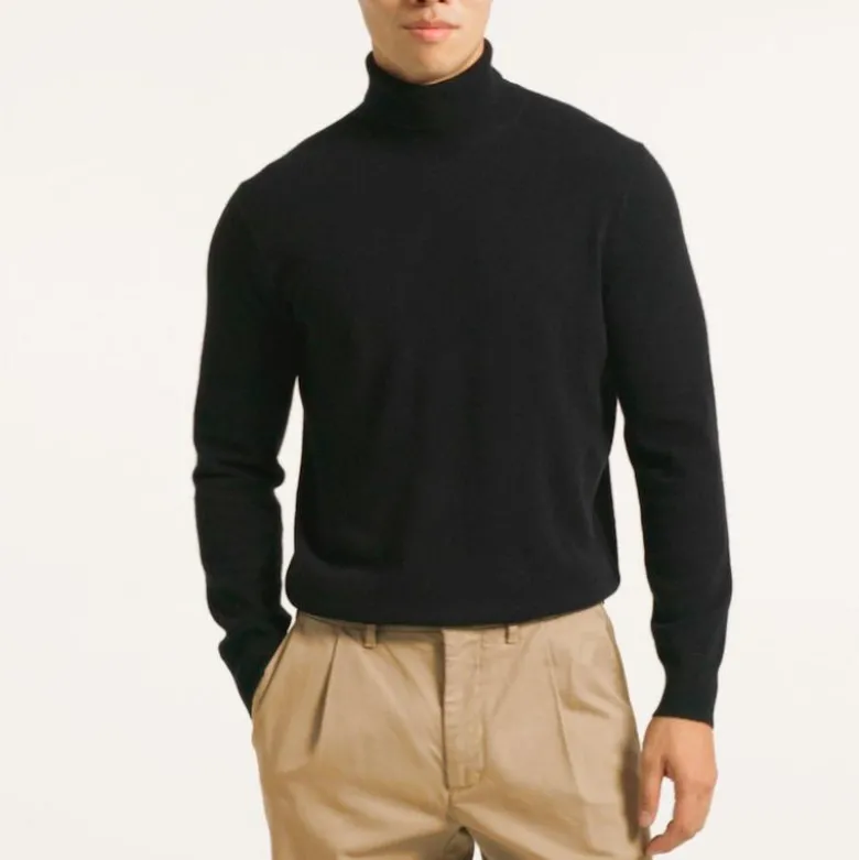 Cashmere turtleneck sweater