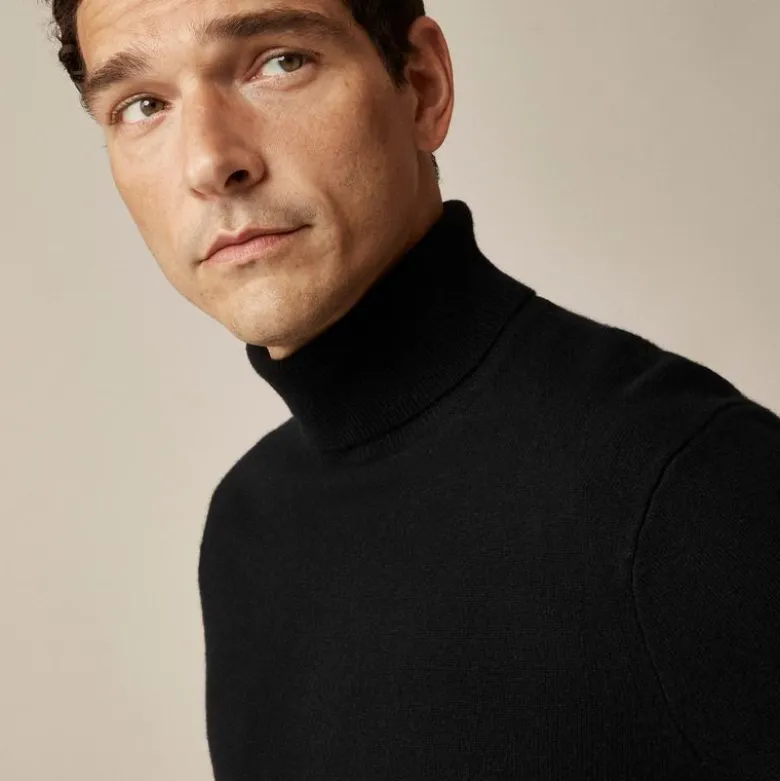 Cashmere turtleneck sweater