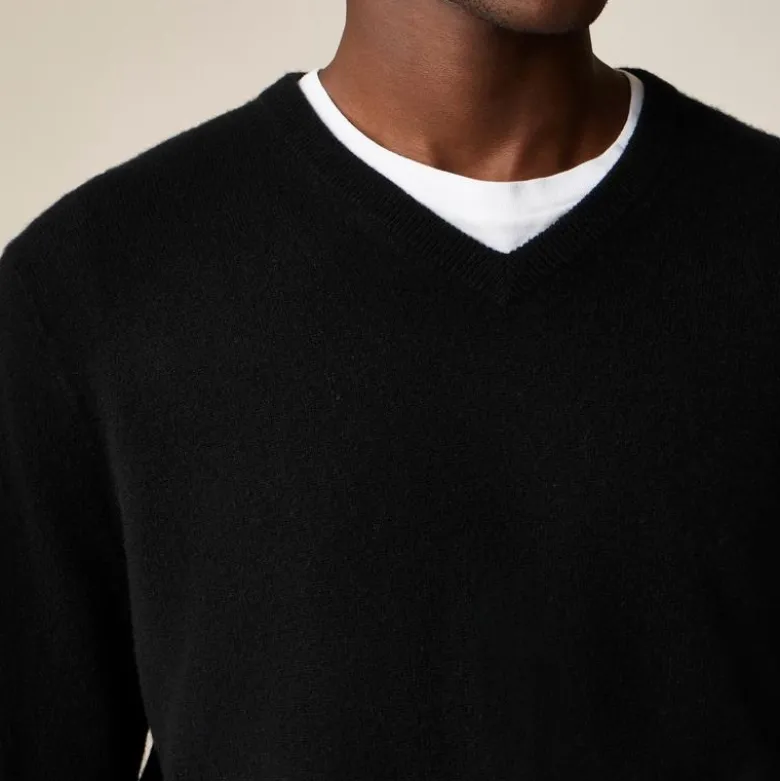 Cashmere V-neck sweater