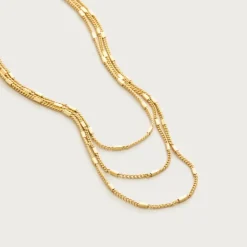 Chain station necklace