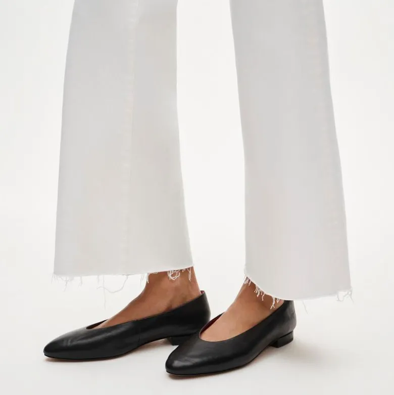Charley kickout cropped jean in super-stretch