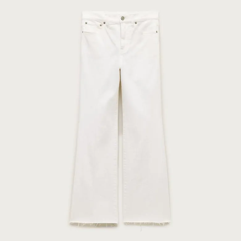 Charley kickout cropped jean in super-stretch