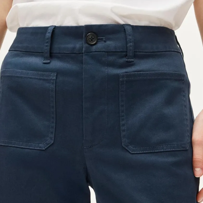 Charley kickout cropped pant in chino