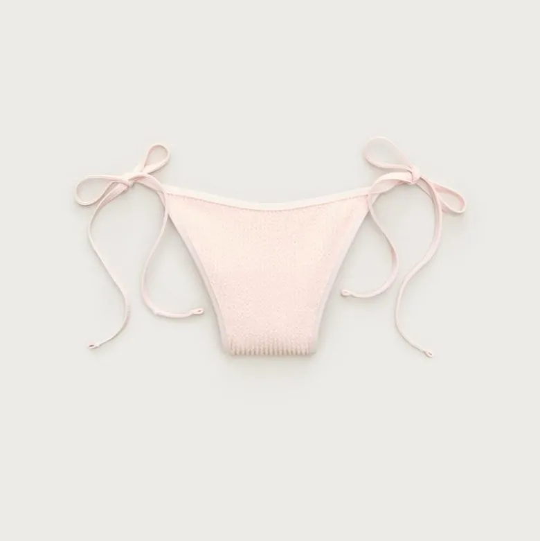 Cheeky scrunchie string bikini bottom