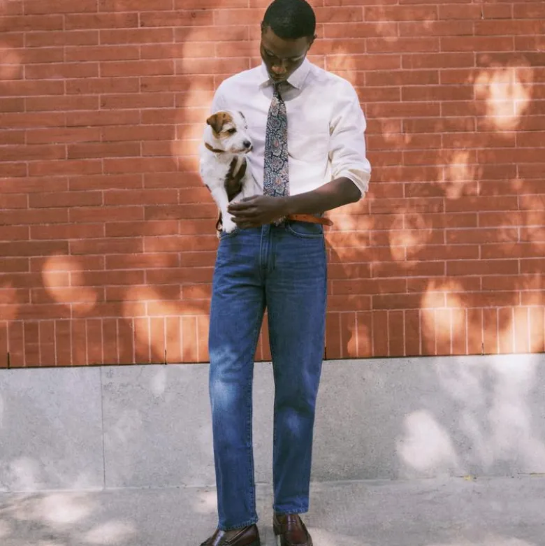 Classic jean in medium wash