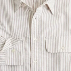 Classic oxford two-pocket workshirt