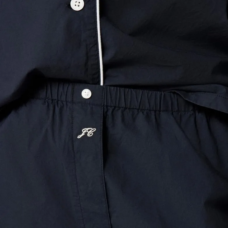 Classic pajama pant set in end-on-end cotton